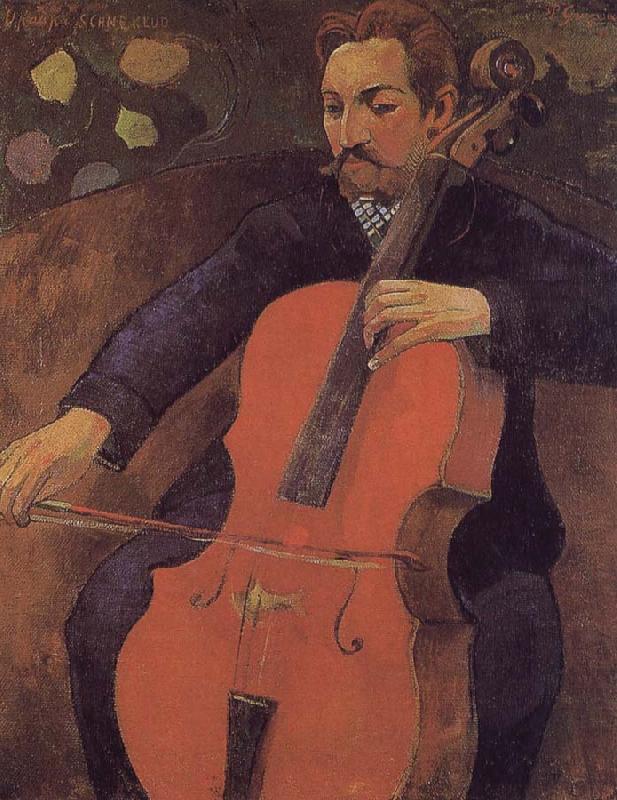 Paul Gauguin Cello oil painting picture